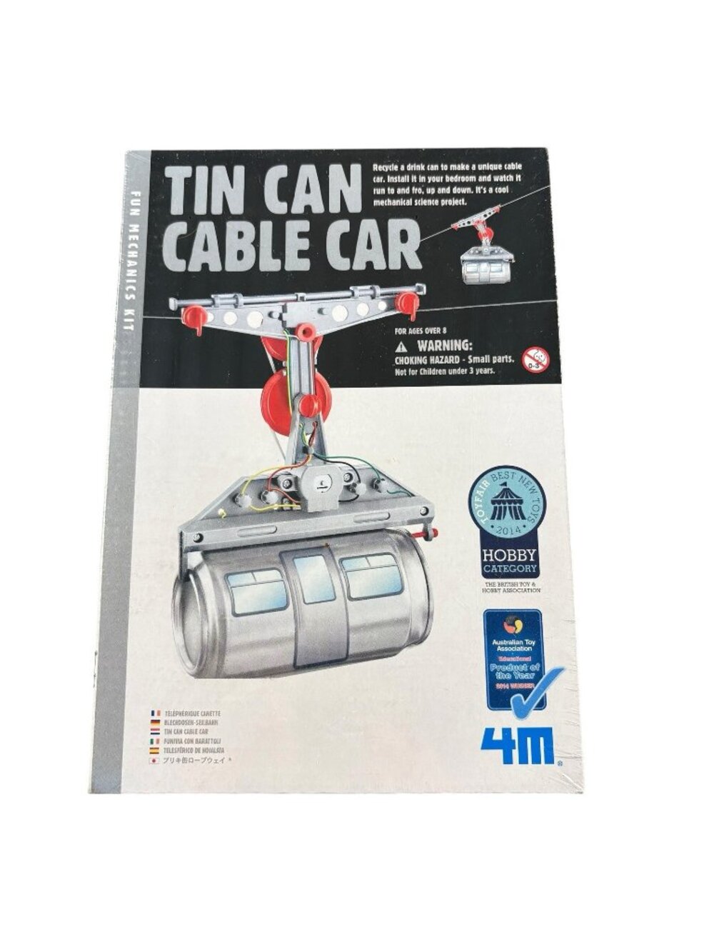 Tin Can Cable Car Fun Mechanics Kit (Factory Sealed)